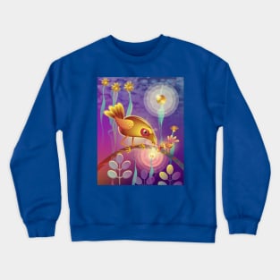 Two Magic Birds Crewneck Sweatshirt